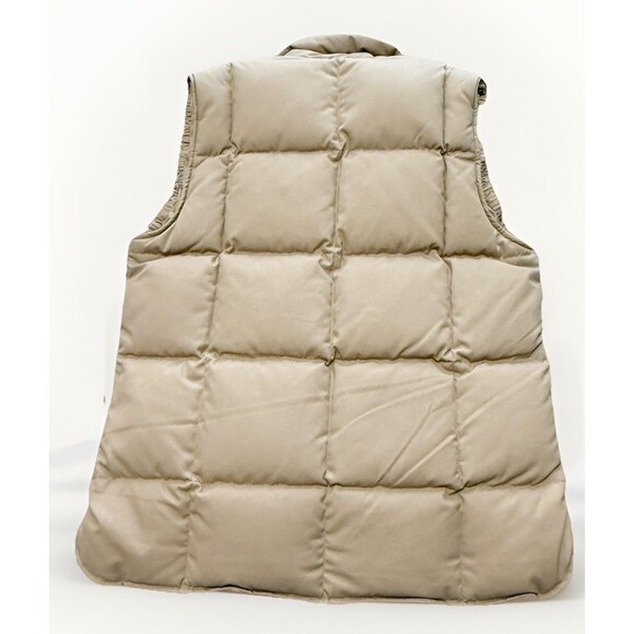 VTG St John's Bay Mens L Down/Waterfowl Puffer Snap Vest Brown Outerwear Outdoor - Picture 8 of 11